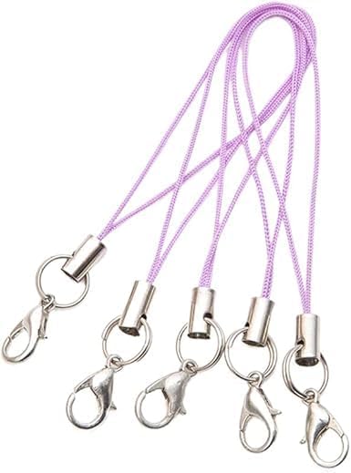 20Pcs Mobile Phone Rope Strap Charm Lariat Lanyard Phone Charms with Lobster Clasp Cords for Cellphone/USB Drive/Keychain/DIY Jewelry Accessories by Jowxsx