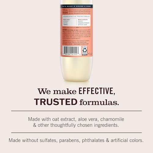 MRS. MEYER'S Clean Day Dog Deodorizing Spray, White Peach Scent, 8oz - Image 5