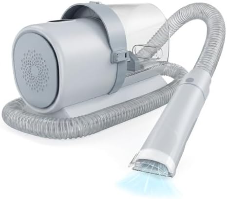 NEWBULIG Pet Grooming Vacuum Kit for Cats and Dogs, 3 Suction Modes by NEWBULIG