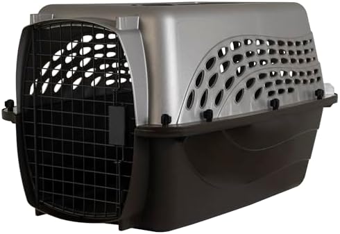 Petmate Dog Crate for Small Dogs and Cat Carrier, 24in, Pearl Tan by Petmate