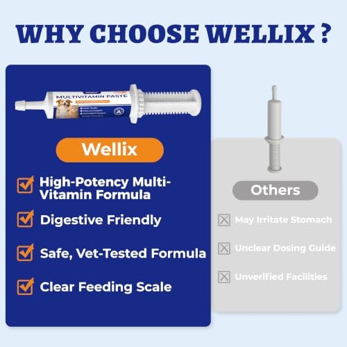 Wellix Multivitamin Paste Pet Vitamins with Taurine for Cats & Dogs 2.03 oz - Image 5