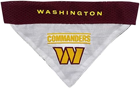 Pets First unisex adult NFL Pet Bandana, Washington Commanders, Large-Extra Large - Image 2