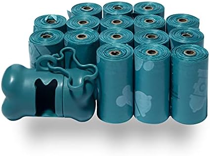 Best Pet Supplies Poop Bags for Dogs - Turquoise, 240 Count by BestPetSuppliesLLC