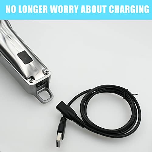 Charger Compatible with Limural Hair Clippers for Men,Hair Clippers Charger Cord Replacement fits Limural Hair Clipper, Power Cord Supply Adapter - Image 6