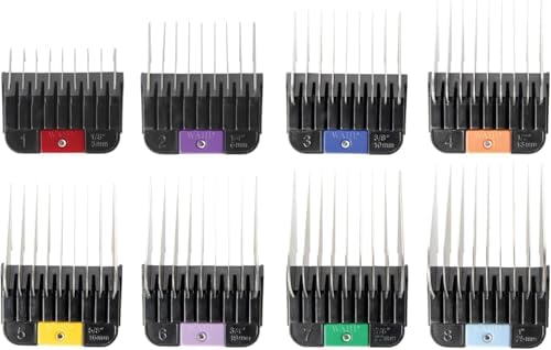 Wahl Pro Animal Stainless Steel Attachment Comb Set, Multicolor 1 - Image 2