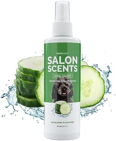 Bark2Basics Salon Scents Dog Cologne Spray, Spring Water Cucumber, 8 oz by Bark2Basics%7CGroomersChoice
