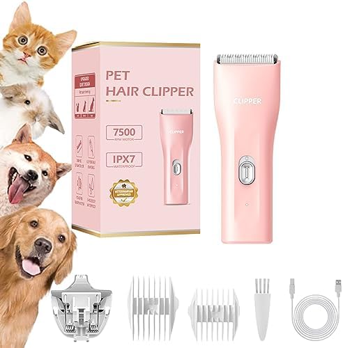 Dog Grooming Kit Clipper for Thick Coat by Grimgrow