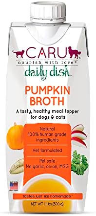Caru - Daily Dish Pumpkin Broth Meal Topper for Dogs & Cats - Savory Pour-Over Broth - 1.1 lbs. (Pack of 2) - Image 5