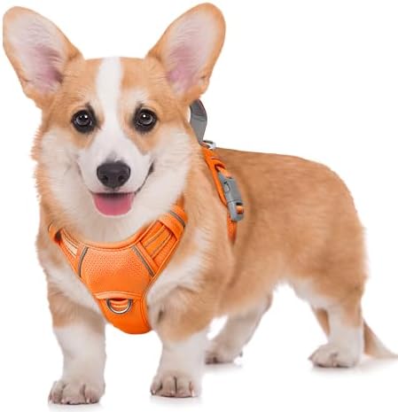 BARKBAY Dog Harness for Medium Sized Dog No Pull Dog Vest ID Tag Pocket by BARKBAY