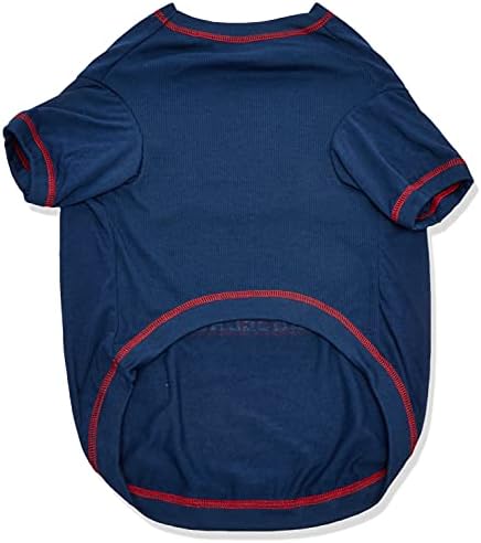 MLB Minnesota Twins Dog T-Shirt Extra Small. - Licensed Shirt for Pets Team Colored with Team Logos- Premium Stretchable Materials for The Comfort of Your Dog & Cat - Image 2