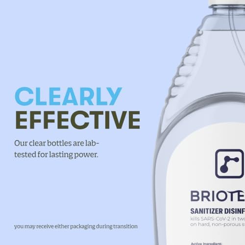 BRIOTECH Sanitizer Disinfectant, Hypochlorous Acid, Travel, 2 oz - Image 6