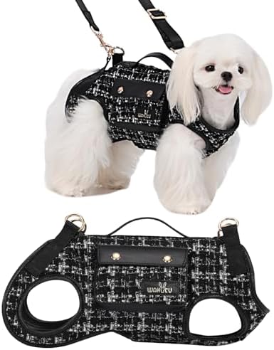 Wakytu Dog Lift Harness Dog Carrier Sling for Small Dogs & Cats,S by Petshome