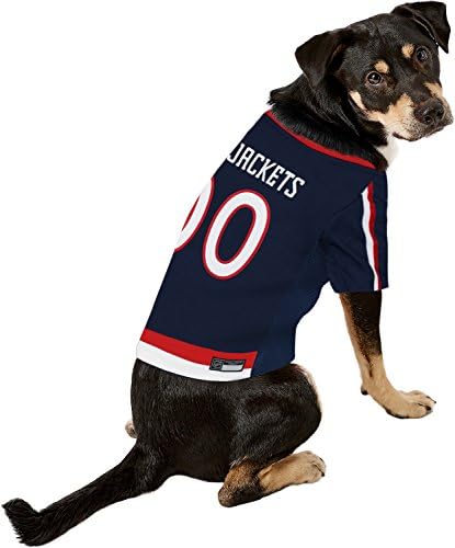 Pets First NHL Columbus Blue Jackets Jersey for Dogs & Cats, X-Small. - Let Your Pet be a Real NHL Fan! - Image 5