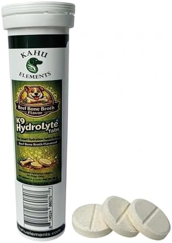 Dogs Electrolyte Supplement - Beef Broth – Hydration Support – 20 Tabs by HerdingBuddy