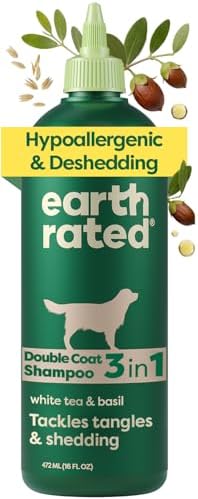 Earth Rated Deshedding Hypoallergenic Dog Shampoo & Conditioner, 16 oz by EarthRated