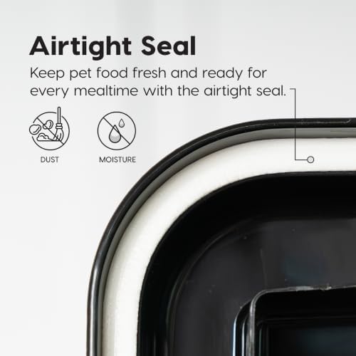 IRIS USA Dog Food Storage Container, Airtight, 30 lb Capacity, Wheels - Image 5