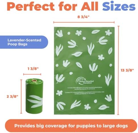 Best Pet Supplies GRS Poop Bags for Dogs - 150 Count, Green, - Image 5