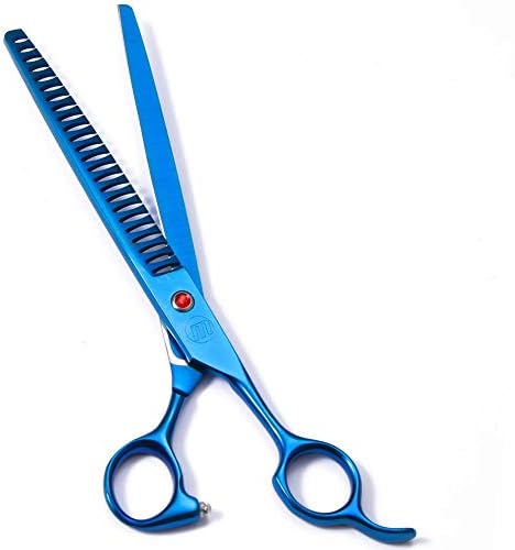 Moontay 8" Professional Dog Grooming Scissors Set of 5 with Pet Comb & Bag - Image 3