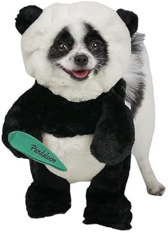 Pandaloon Dog Halloween Costume - As Seen on Shark Tank - Patented - Funny Costume with Arms for Small and Medium Dogs and Cats (Panda, Size 5 Long(25-30 in Height at The TOP of Head)) by Pandaloon
