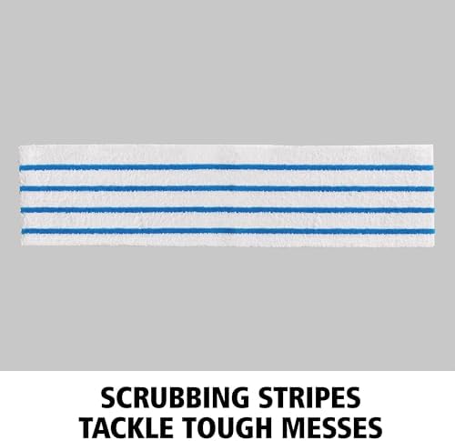 Rubbermaid HYGEN Disposable Microfiber Pad, 18 Quick Connect Mop System, 50 Count (Pack of 3), with Scrubbing Stripes for Dry & Wet Cleaning, Multi-Surface - Image 6