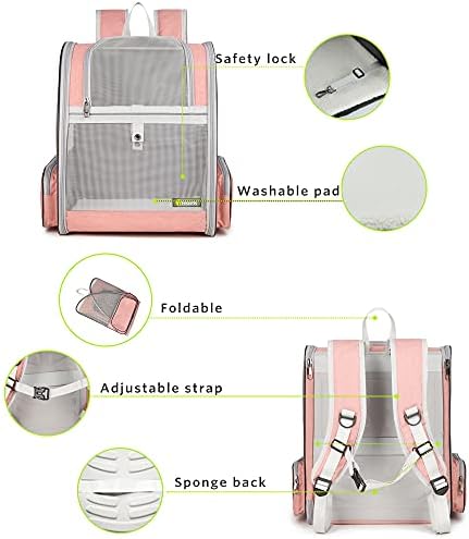 Texsens Innovative Traveler Bubble Backpack Pet Carriers for Cats and Dogs - Image 4