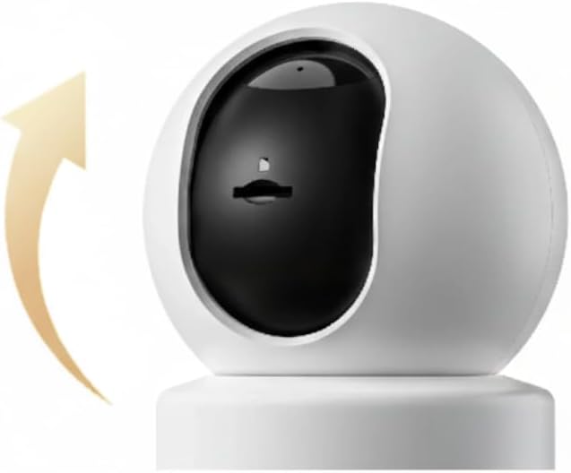 XIAOMI Smart Camera C302, 2K/3MP Indoor Security Camera, Physical Lens Shield, AI Human/Pet/Baby Cry Detection, 360° View, Full-Color Night Vision, Wi-Fi 6, Works w/Alexa & Google Assistant, 1pack - Image 4