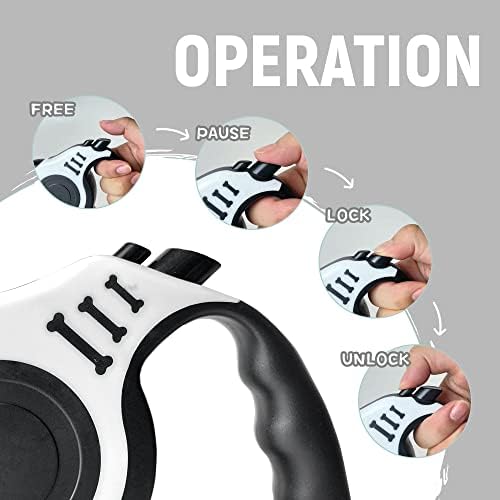 Retractable Dog Leash Automatic Telescopic Tractor Dog Tape - Image 4