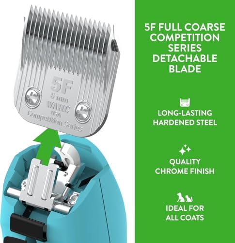 Wahl Professional Animal Competition Blade, 2372-100, 5F - Image 4