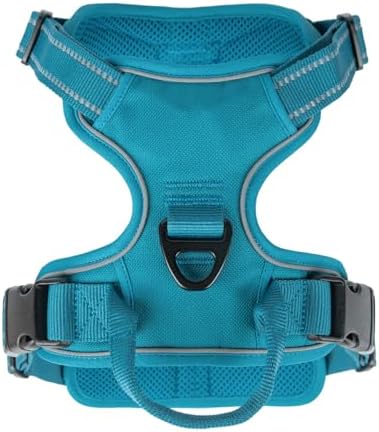 Voyager Dual Attachment No Pull Harness - Turquoise, Small - Image 2