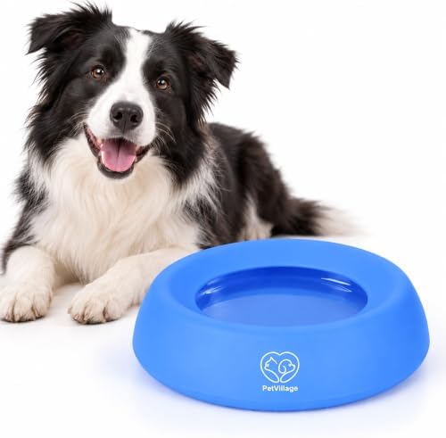 16 oz Pet Water Bowl for Car Travel, Silicone Travel Bowl by Petvillage