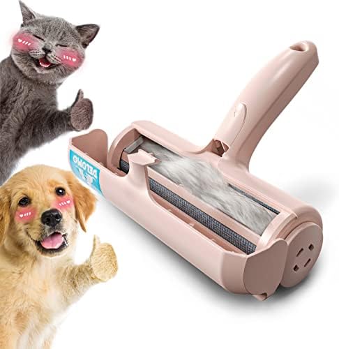 DELOMO Pet Hair Remover Roller, Reusable Lint Roller for Dog and Cat Hair by DELOMO