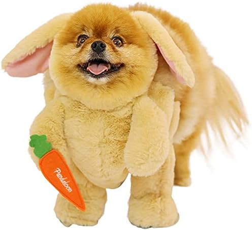 Pandaloon Dog Halloween Costume - As Seen on Shark Tank - Patented - Funny Costume with Arms for Small and Medium Dogs and Cats (Bunny, Size 3(17-19 in Height at TOP of Head,Girth<22 in)) - Image 3