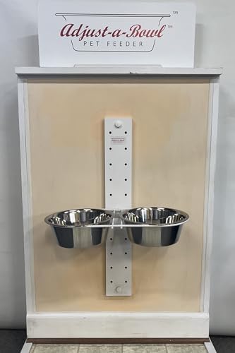 Adjust-a-Bowl Pet Feeder by Unknown