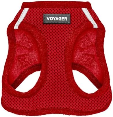 Voyager Step-in Air Dog Vest Harness - Red, Medium by BestPetSuppliesLLC