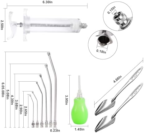50ML Baby Bird Feeding Syringe Set Pet Syringe - Image 2