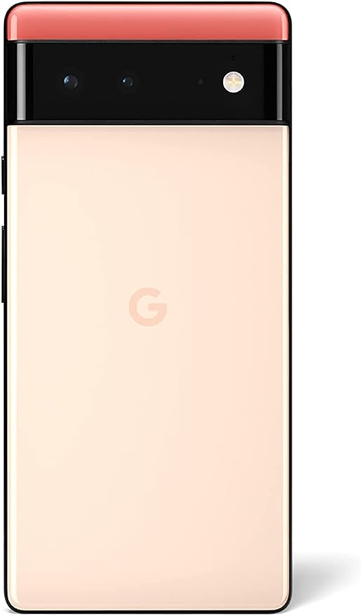Google Pixel 6 – 5G Android Phone - Unlocked Smartphone with Wide and Ultrawide Lens - 128GB - Kinda Coral - Image 2