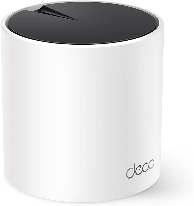 TP-Link Deco X55 AX3000 WiFi 6 Mesh System - Covers up to 2500 Sq.Ft., Replaces Wireless Router and Extender, 3 Gigabit Ports, Supports Ethernet Backhaul, Deco X55(1-Pack) by TP-Link