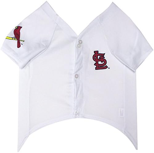 Official MLB St. Louis Cardinals Pet Jersey for Dogs & Cats, Size Large - Stylish Baseball Jersey for Your Furry Fan- Show Off Team Spirit with The Perfect Fan Apparel Gear for Pet, Dog & Cat - Image 2