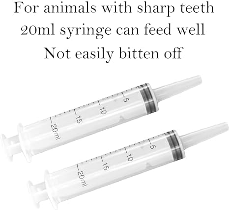 Doggiema Puppy Feeder kit, Silicone Feeding Nipple and Syringes for Puppies - Image 5