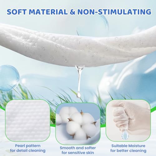 VOISEN 24 Pcs Pet Glove Wipes for Dogs, Pet Cleaning Gloves - Image 4
