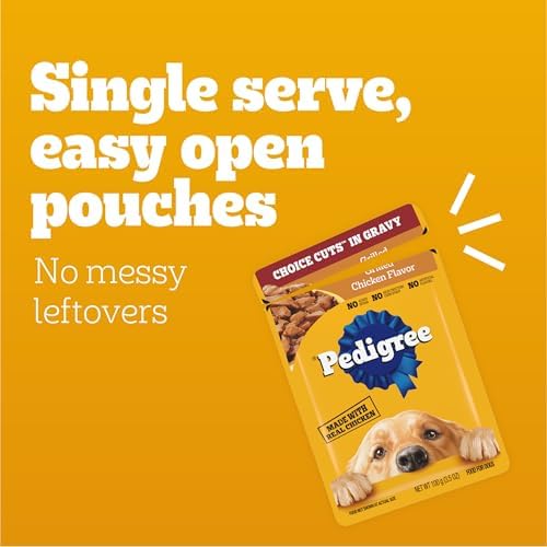 Pedigree Choice Cuts Wet Dog Food Pouch, Chicken Variety, 3.5 oz, 30 Count - Image 5