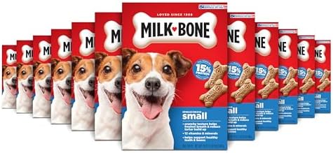 Milk-Bone Original Biscuits Small Dog Treats, 12 Boxes by Milk-BoneDogTreats
