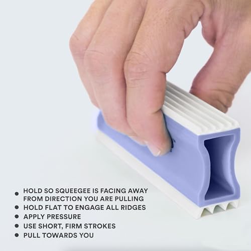 FurDozer Pet Hair Remover & Auto Detailing Tools - Cat & Dog Hair Remover for Carpets, Car Interiors, Couches, Bedding, & Pet Furniture (Purple, X3 PRO - 5" Long) - Image 5