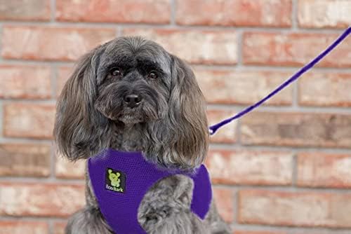 EcoBark Step in Dog Harness, Large, Purple, Adjustable Double Padded Vest - Image 4