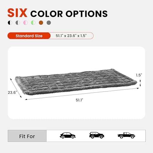 HiPetpy Backseat Dog Bed Mat for Car, Non-Slip Dog Bed for Car Back Seat - Image 5