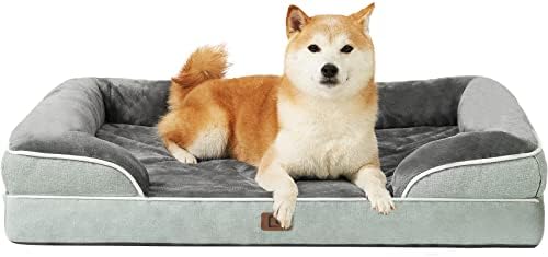 EHEYCIGA Orthopedic Dog Beds Large Sized Dog, Waterproof Washable Pet Bed by EHEYCIGA