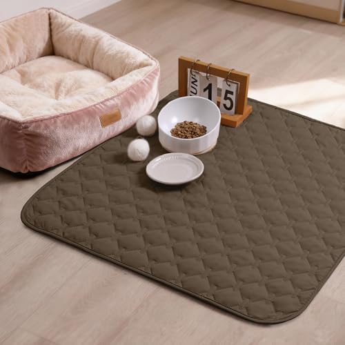 gogobunny 100% Double Sided Waterproof Dog Blanket Soft Pet Bed Cover Reversible Protect Furniture Couch Sofa Car for Puppy Cat Kids (Dark Walnut/Light Walnut, 30x30 Inch (Pack of 1)) - Image 4