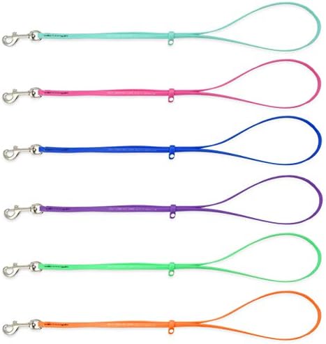 Jelly Pet Grooming Loop for Dogs | Fits Most Pet Grooming Tubs and Tables | Easy to Clean, & Waterproof Noose Loop | Stronger Than Leather | Made in The USA | 6-Pack by GroomersPro