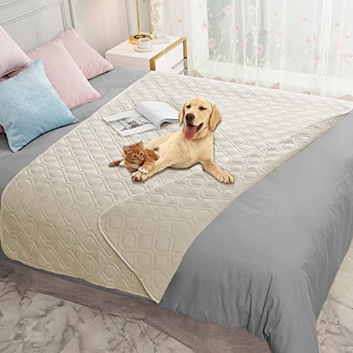 Ameritex Waterproof Blanket Reversible Dog Bed Cover Pet Blanket for Furniture Bed Couch Sofa by Ameritex