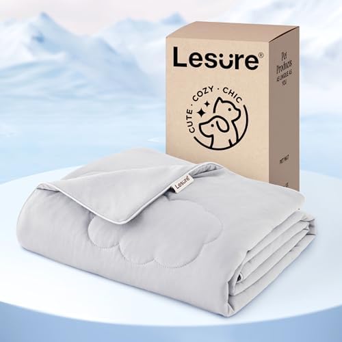 LE SURE ApexCloud™ Premium Cooling Blankets for Large Dogs Q-MAX>0.4,40x50 by Lesure